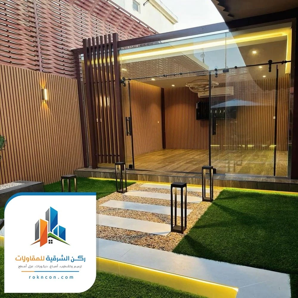 بناء غرف زجاجيه للحدائق الشرقية الخبر