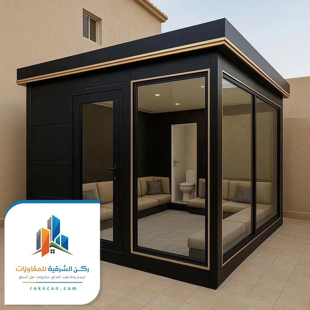 تركيب غرف زجاجية خارجية الجبيل