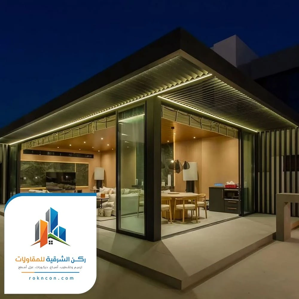 تكلفة بناء غرفة زجاجية الاحساء