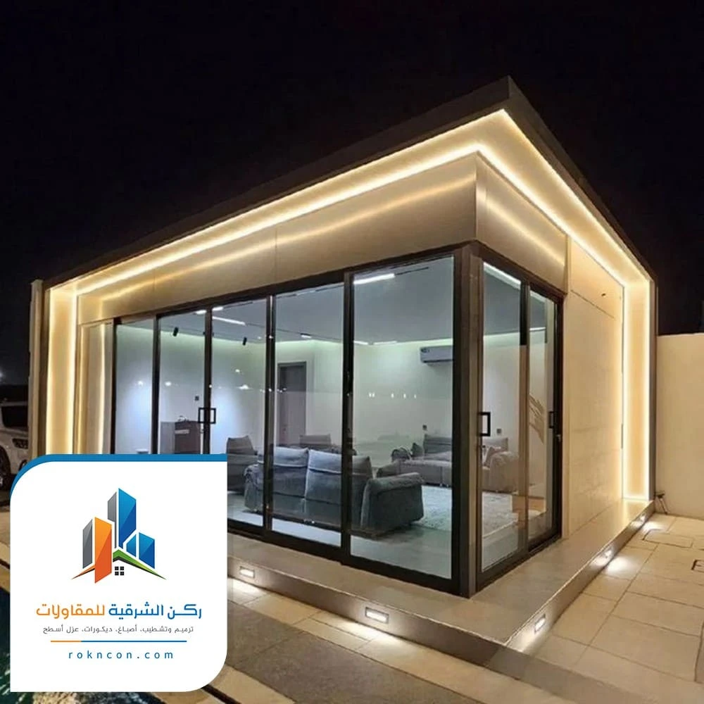تركيب غرف زجاجية خارجية الجبيل