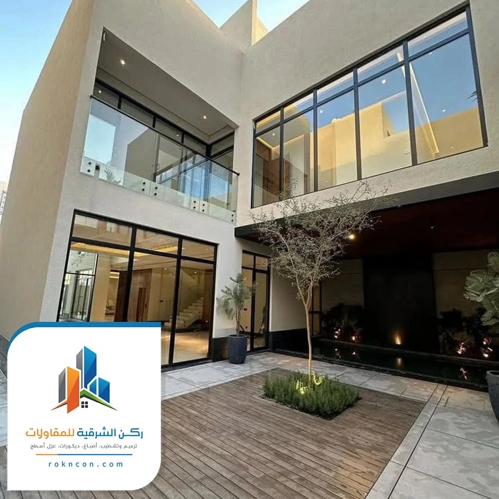 صبغ واجهات خارجية الشرقية