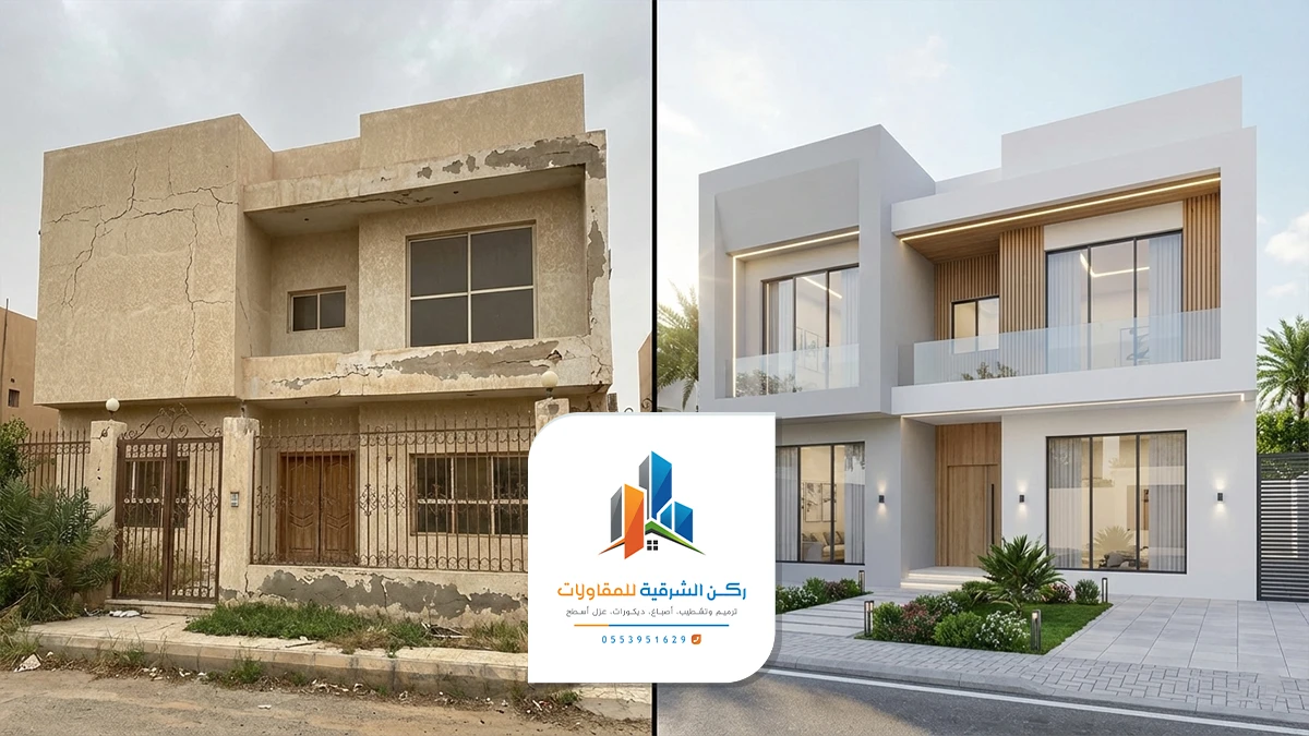 ترميم مباني الظهران