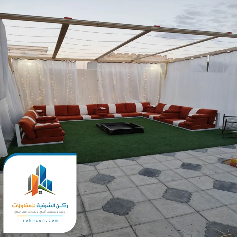 برجولات قماش للحدائق الاحساء