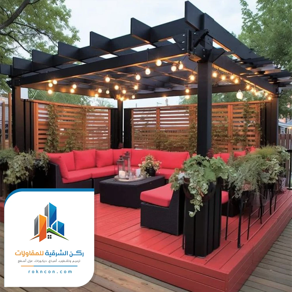 برجولات حدائق الدمام