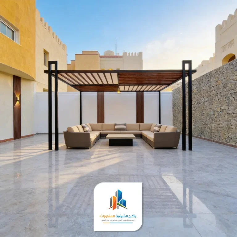 تركيب جلسات حدائق خشبية