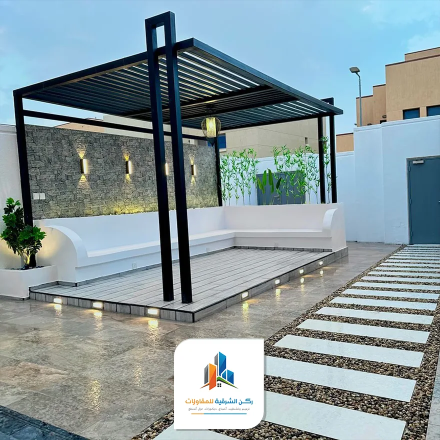 تركيب جلسات خارجية مودرن