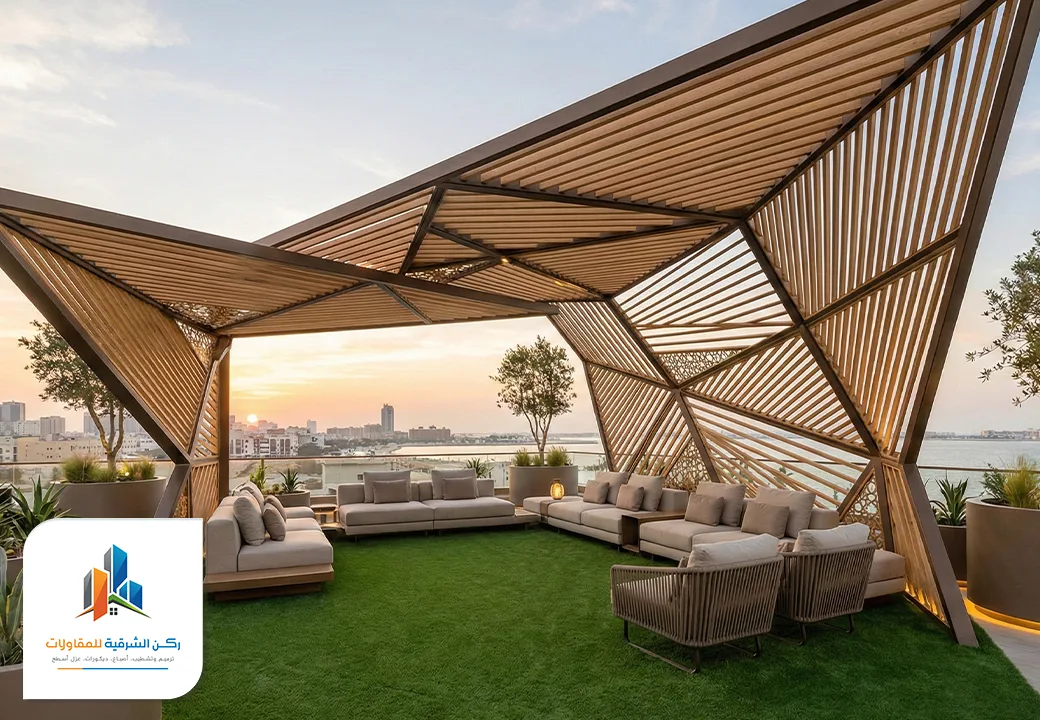 تنسيق حدائق ومظلات الشرقية