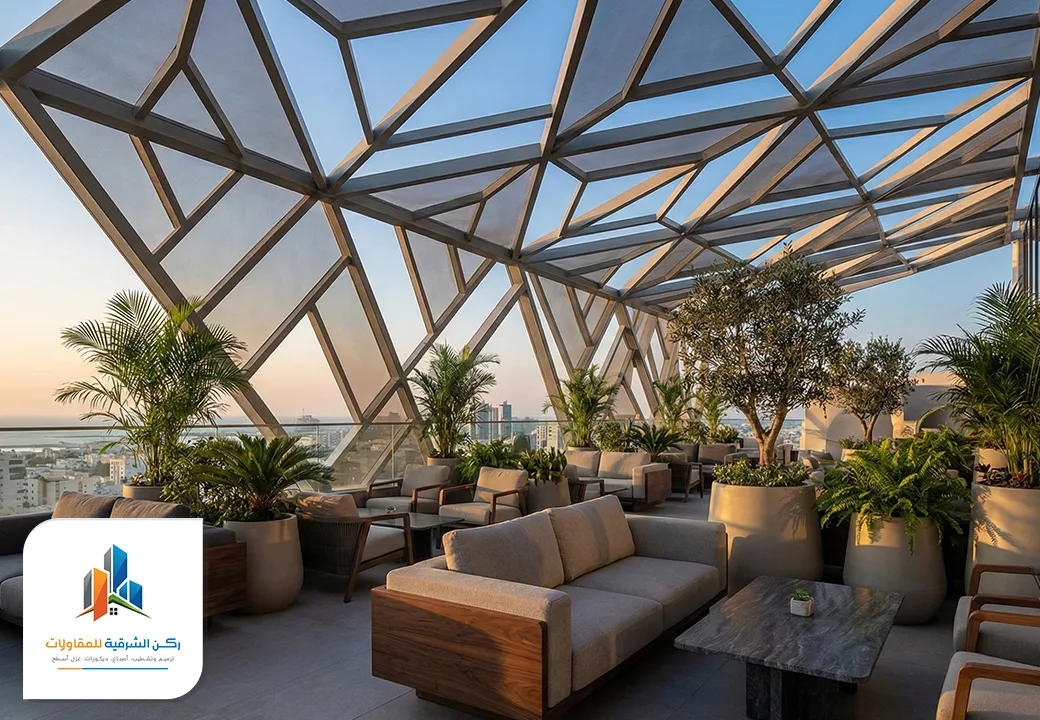 مظلات جلسات مودرن.