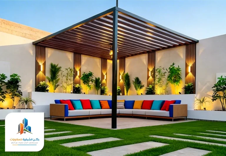 مظلات خارجية الجبيل الصناعية