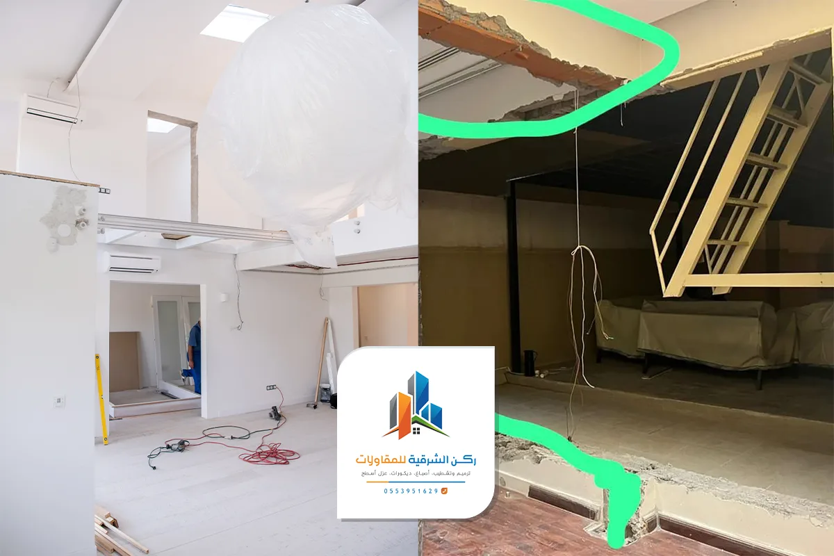 مقاول تكسير وترميم جدران الخبر