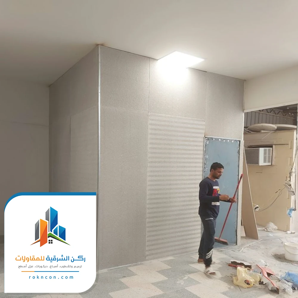 تركيب اسمنت بورد الجبيل